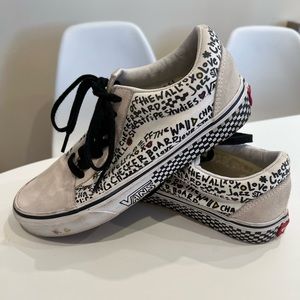 Limited Edition Vans Womens size 7